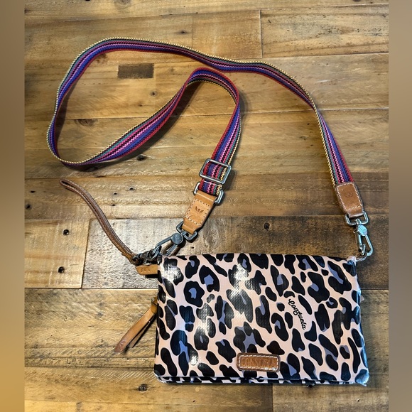 Consuela Bags Consuela Blue Jag Uptown Crossbody Bag Poshmark